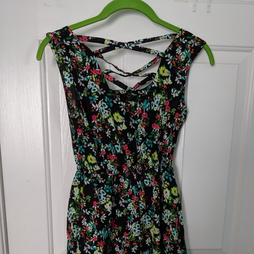 Floral print dress